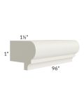 Providence Cream 96" Light Rail Molding
