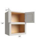 30x36x21 Microwave Wall Cabinet