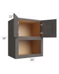 30x36x21 Microwave Wall Cabinet
