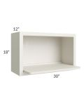 Providence Cream 30x18 Microwave Cabinet