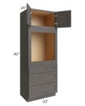 33x90 Oven Cabinet