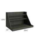 Charlotte Dark Grey Roll Out Pot and Pan Kit for a 33" Base Cabinet