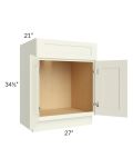 Linen Shaker 27" Vanity Base Cabinet