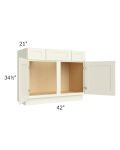 Linen Shaker 42" Vanity Base Cabinet