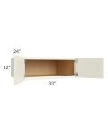 Linen Shaker 33x12x24 Wall Cabinet