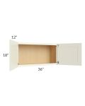 Linen Shaker 36x18 Wall Cabinet 
