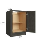 24" Full Height Door Base Cabinet
