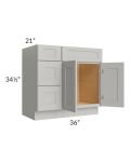 Stone Shaker 36" Vanity Base Cabinet