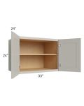 Stone Shaker 33x24x24 Wall Cabinet