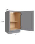 21" Full Height Door Base Cabinet
