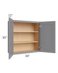 Grey Shaker 30x30 Wall Cabinet