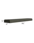 Charlotte Dark Grey 96" Scribe Molding with Double Round Edge