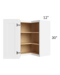 Brilliant White Shaker 24x30 Wall Easy Reach Cabinet