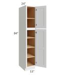 Gramercy White 15x24x84 Pantry Cabinet
