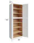 Belfast White 30x24x90 Pantry Cabinet