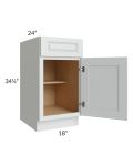 Lakewood White 18" Base Cabinet