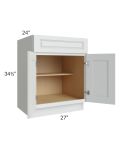 Lakewood White 27" Base Cabinet