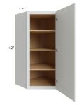 Lakewood White 24x42 Wall Diagonal Corner Cabinet 