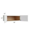 Lakewood White 30x12x24 Wall Cabinet