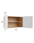 Lakewood White 36x24x24 Wall Cabinet 