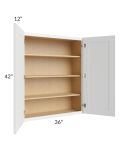 Lakewood White 36x42 Wall Cabinet