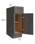 12" Vanity Base Cabinet