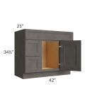 42" Vanity Sink and Drawer Combo