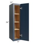 Midtown Blue Shaker 9x36 Wall Cabinet