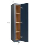 Midtown Blue Shaker 9x42 Wall Cabinet