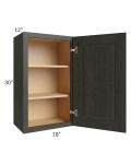 Charlotte Dark Grey 18x30 Wall Cabinet