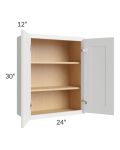 Gramercy White 24x30 Wall Cabinet