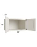 Providence Cream 30x18x24 Wall Cabinet