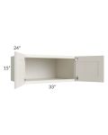 Providence Cream Glaze 33x15x24 Wall Cabinet