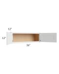 Gramercy White 36x12 Wall Cabinet