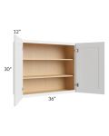 Belfast White 36x30 Wall Cabinet