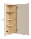 12x36 Wall End Cabinet