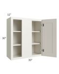 Providence Cream Glaze 30" Blind Wall Cabinet