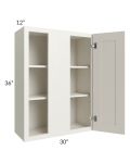 Providence Cream Glaze 30" Blind Wall Cabinet