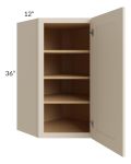24x36 Diagonal Corner Wall Cabinet