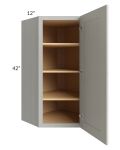 24x42 Diagonal Corner Wall Cabinet