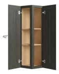 Charlotte Dark Grey 12x42 Wall End Cabinet