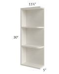Providence Cream 05x30 Wall End Shelf Cabinet