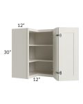 Providence Cream Glaze 24x30 Wall Corner Unit