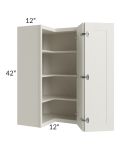Providence Cream Glaze 24x42 Wall Corner Unit