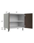 Milan Cafe 30" 2-Door Range Top Base Cabinet