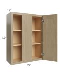 Royal Natural Shaker 27x36 Blind Wall Cabinet
