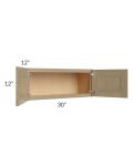 Royal Natural Shaker 30x12 Wall Cabinet