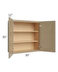Royal Natural Shaker 30x30 Wall Cabinet