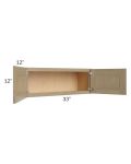 Royal Natural Shaker 33x12 Wall Cabinet