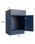 Portland Navy Blue 24" Bathroom Vanity